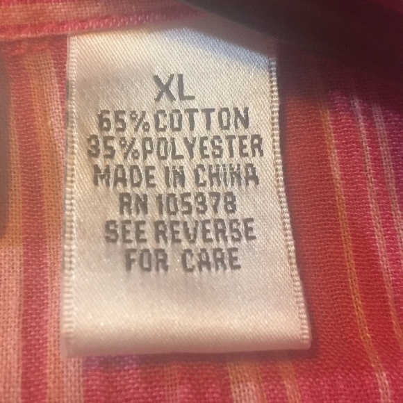 Drapers and Damon’s button down striped XL - Picture 6 of 6